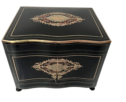 Cave liqueur marqueterie - cave,