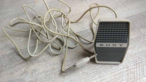 Microphone vintage sony modèl - sony,