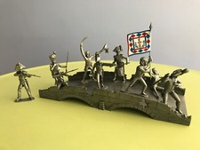 Figurine Les étains du prince - Scène Pont d'Arcole (9 personnages)
