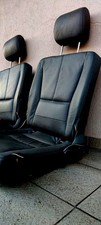 Sièges ML 7 places : Kit complet sièges 3ème rangée pour Mercedes ML 163 cuir noir
