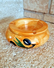 CENDRIER A VENT EN CÉRAMIQUE PROVENÇALE DE FABRICATION ARTISANALE