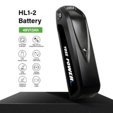 Hailong 1-2 E Bike Batterie de Vélo Electrique 48V13Ah avec USB Port et Chargeur