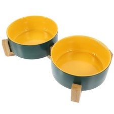  Gamelles Chien Plat De Chat Bol Nourriture Pour Animaux Compagnie