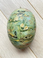 Charmante Boite à Confiserie Forme Oeuf à décor de Canard