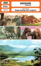 FICHE CINEMA : RALPH ZONDAG, ERIC LEIGHTON	DINOSAURE	2000