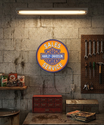 Enseigne harley davidson sales - harley-davidson,