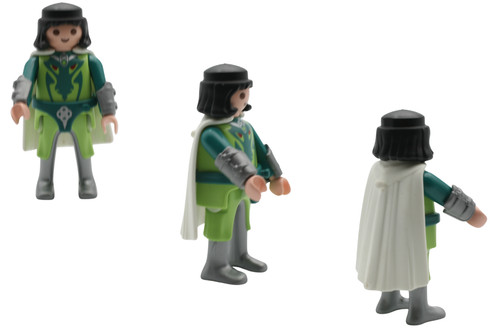 Playmobil rare noble elfe vert - rare,