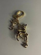 Porte-clés Chanel strass logo