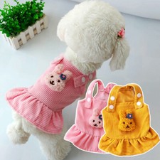 Petit Chien Chat Princesse Robe Jupe Animal Chihuahua Chiot De Pois Chiot En /