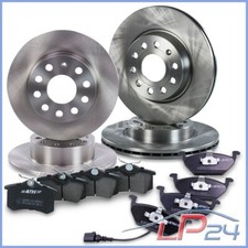 4x DISQUE+PLAQUETTES DE FREIN AVANT+ARRIÈRE POUR AUDI A3 8P DÈS 2003