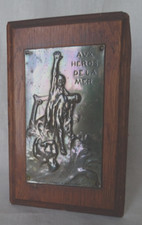 AUX HÉROS DE LA MER, Paul BARGAS d’APRÈS A VERDILHAN ,plaque , médaille