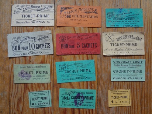 Lot ticket prime bon - ticket,