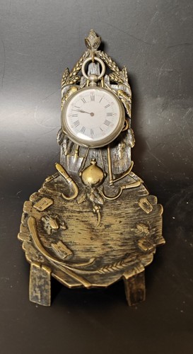 Porte montre gousset bronze - montre,