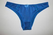 1 New Silky Satin Cheeky Bikini Panties Size 7/Large...Free Shipping!