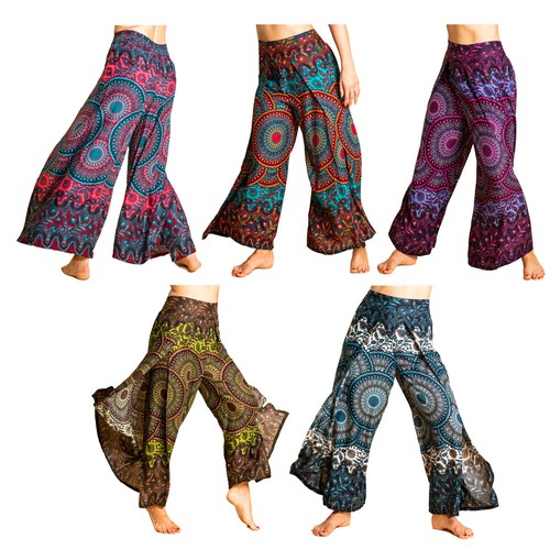 Panasiam jupe culotte mandala - jupe-culotte,