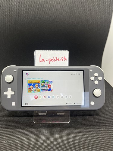 Nintendo switch lite grise - nintendo,