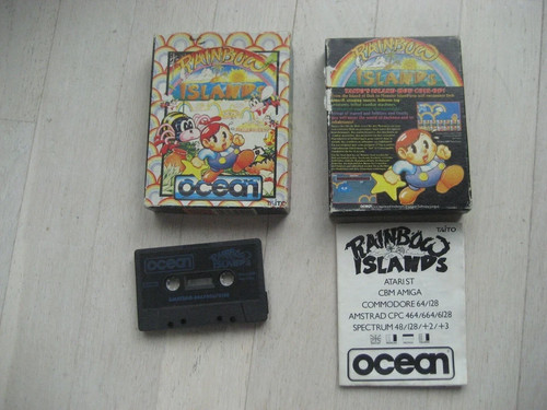 Amstrad jeu rainbow island - amstrad,