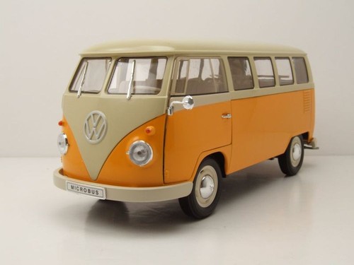 Bus 1963 minivan jaune - vw,