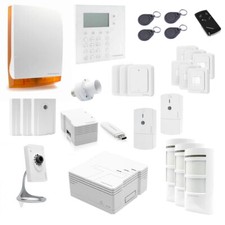 Kit sécurité système d'alarme sans fil pour maison connectée 28 accessoires THO