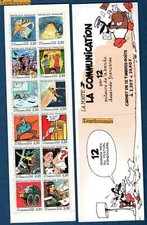 France Bande Carnet BC2515 La Communication Bande Dessinées 1988