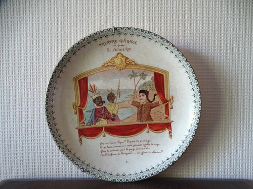 Terre fer assiette - fer,