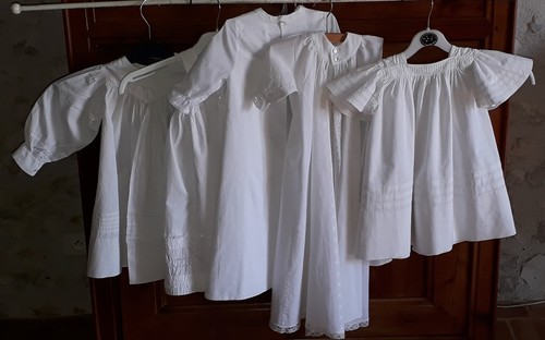 Lot robes anciennes de - lot,