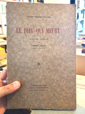 Le Dieu qui meurt | James