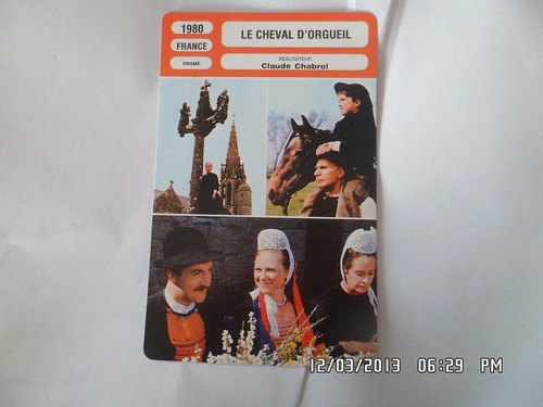 Carte fiche cinema 1980 - cinema, le