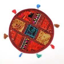 Housse de coussin sol rond