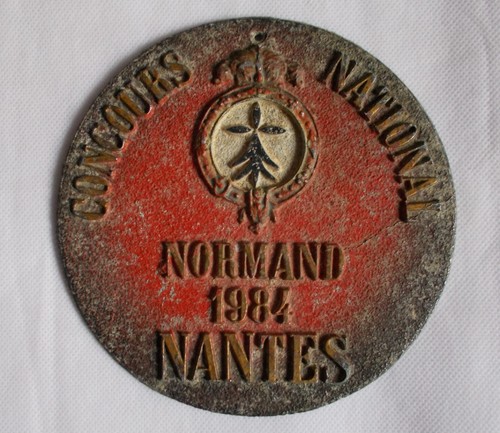 Plaque concours national
