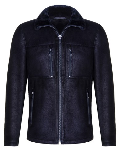 Veste biker cuir - biker, en