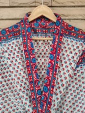 Midi Kimono En Soie Pure Robe Longueur Genou Gown Kimonos Robes MKMO1321