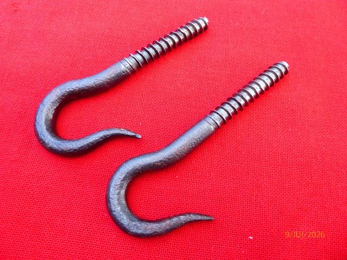 Ancien crochet fer forgé - crochet, en