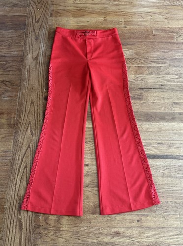 Vintage 70s red mod - vintage, disco
