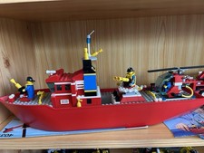 Lot LEGO pompiers (bateau, 2