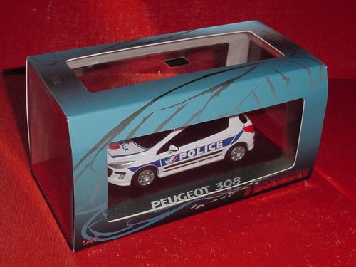 Peugeot 308 police resine - police,