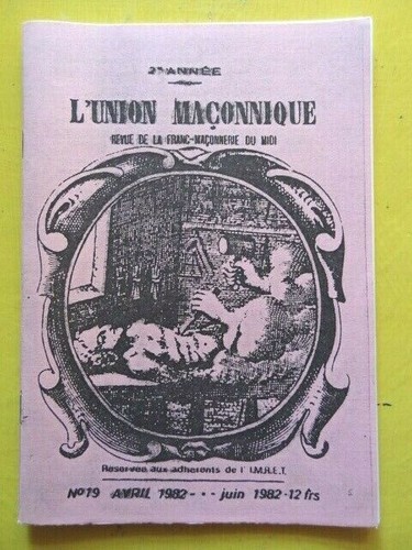 Union maçonnique revue - l'union,