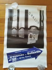 Affiche Expo WILLY RONIS 1990