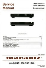 Service Manuel D'Instructions