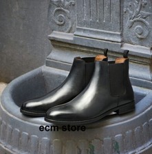 ARTHER & BROOKE Bottine en cuir Noir Taille 42 chaussures Hommes