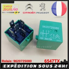 Relais Ventilateur Radiateur Refroidissement Citroën Peugeot 12V 35A REF 6547TX