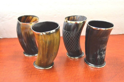 Lot tasses viking corne - tasses,
