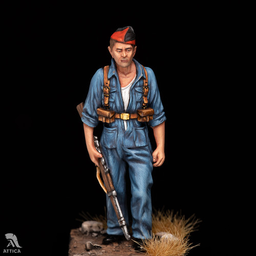 Soldat jouet miniature - , en