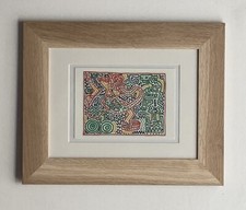 Keith Haring : rare carte