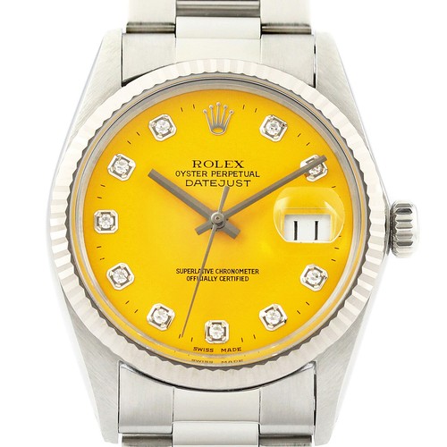 Rolex datejust 18k ss - &,