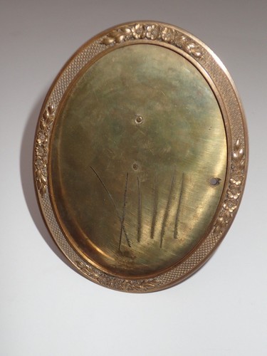 Ancien petit cadre oval en - cadre,