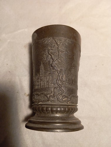 Tasse étain allemande - tasse,