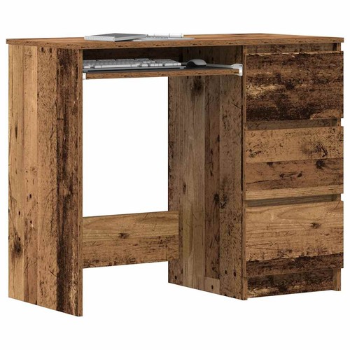 Bureau sonoma gris 90x45x76 - sonoma,