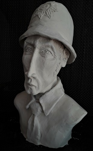 Sculpture the bobby - the, "
