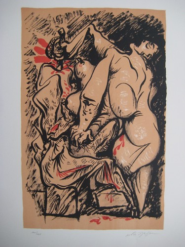 Masson andre lithographie - lithographie, 1971